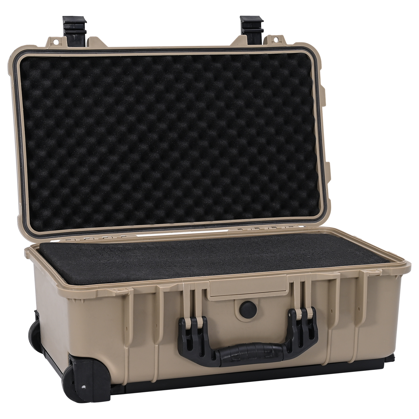 Harde bagasjesett sand 56 x 35 x 23 cm Polypropylen og ABS