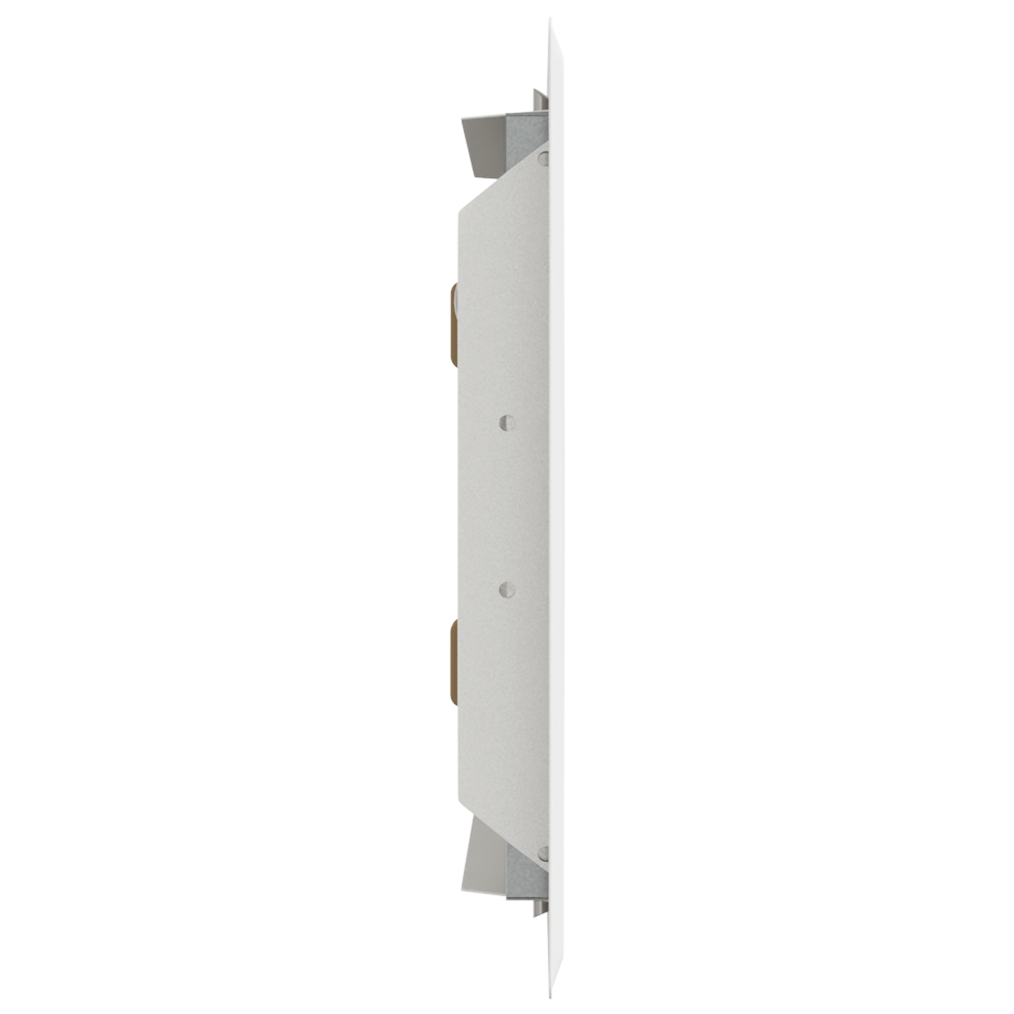 Tilgangspanel 2 pcs Hvit 23 x 23 x 3 cm Stål