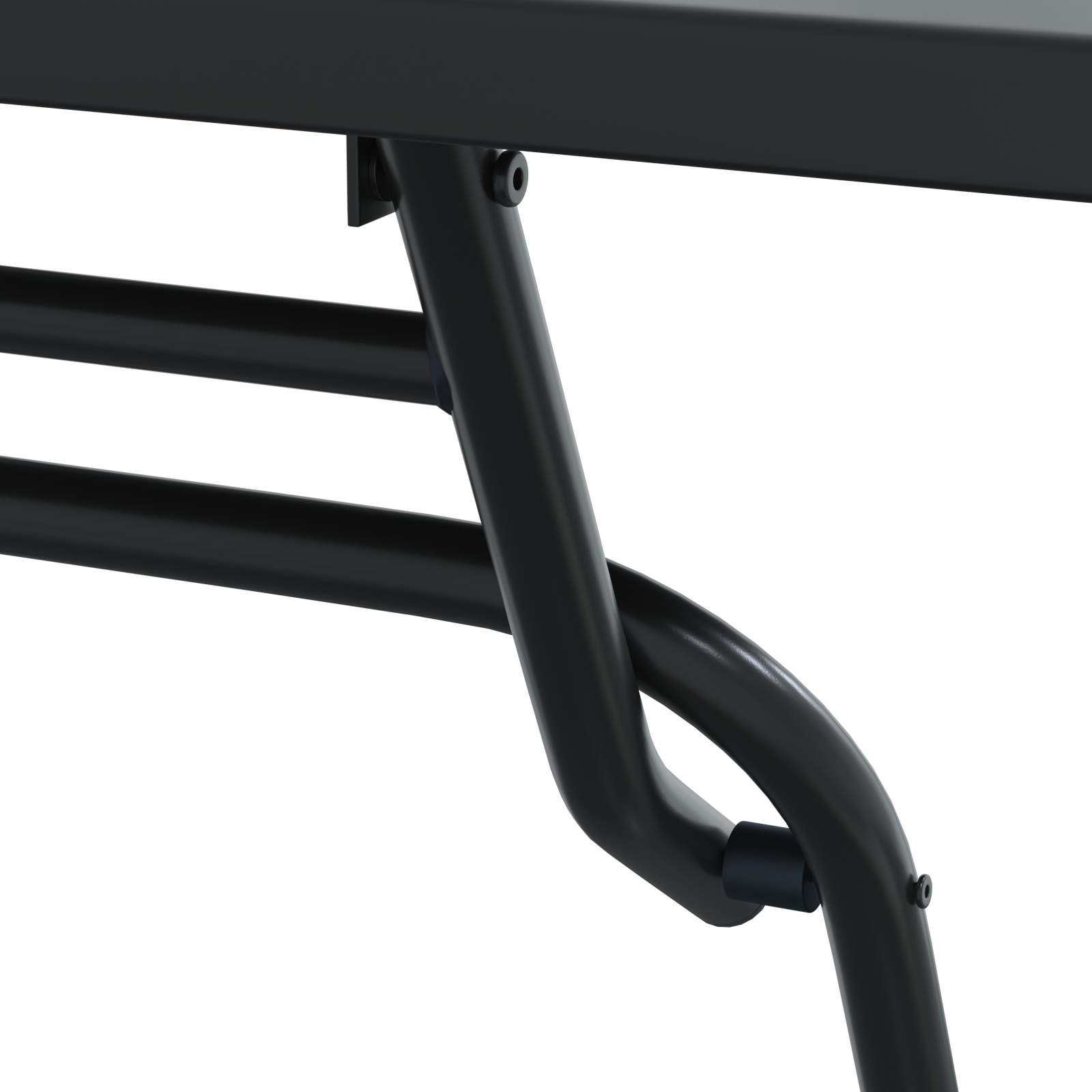 Bistrosett 3 pcs Antrasitt Stål