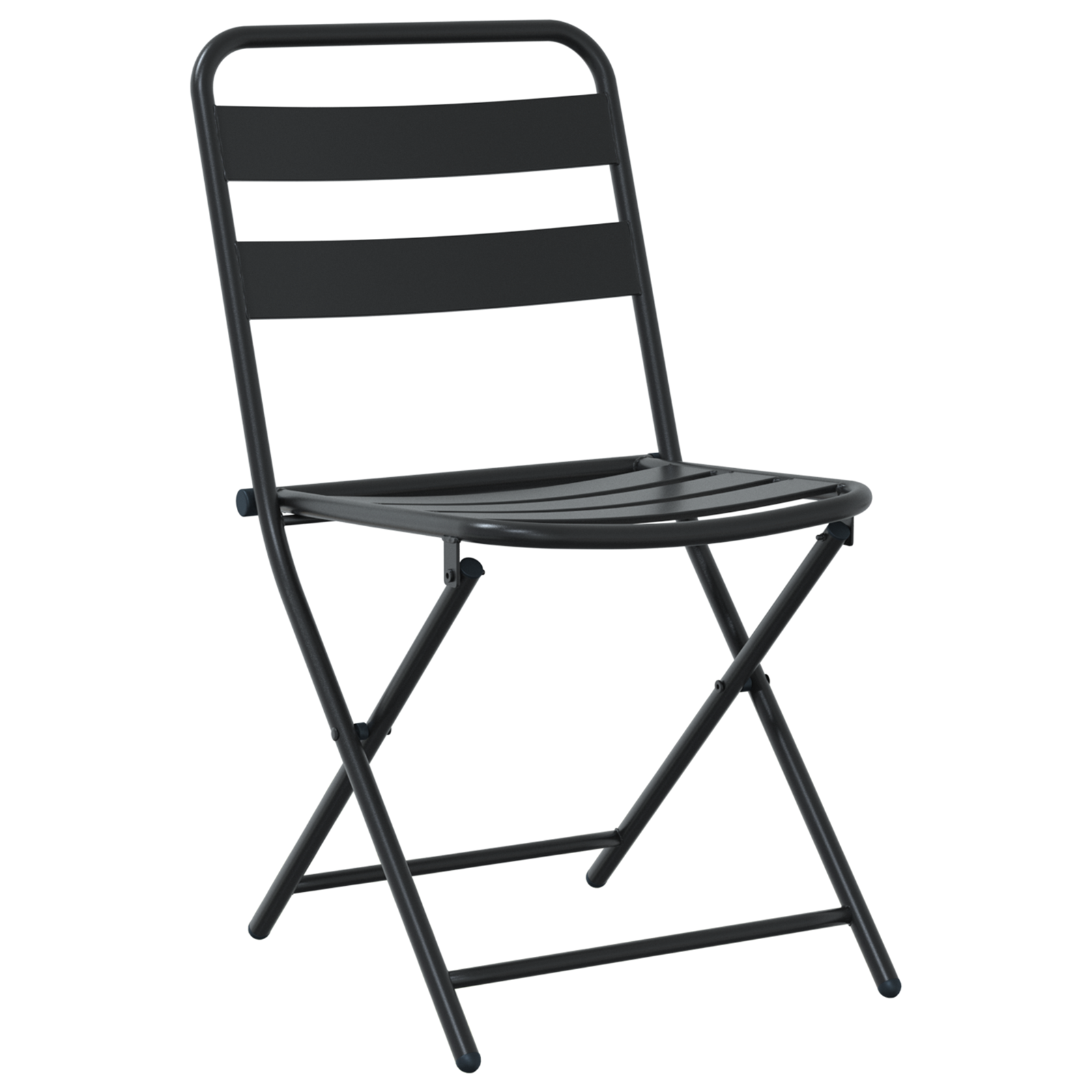 Bistrosett 3 pcs Antrasitt Stål