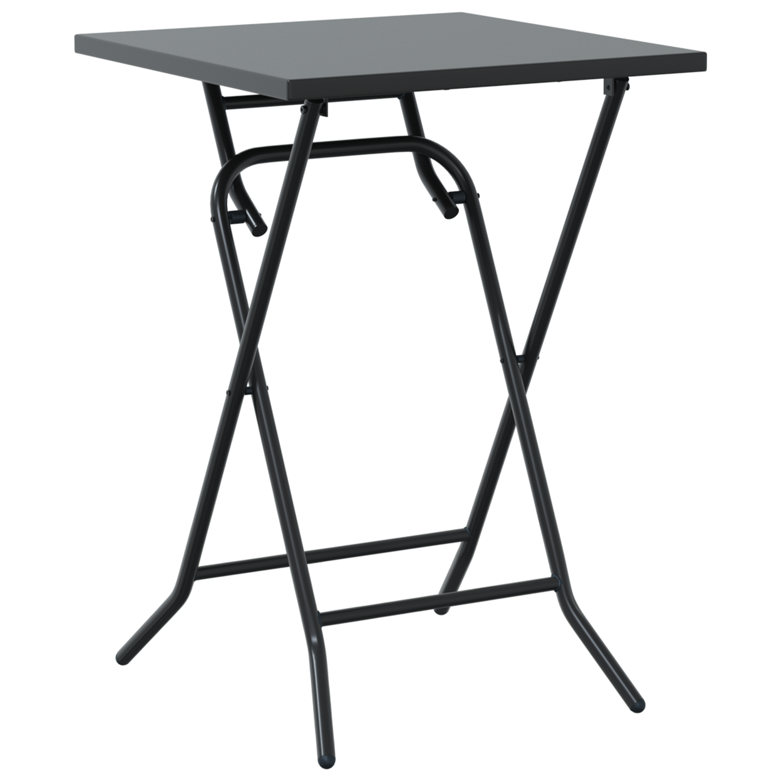 Bistrosett 3 pcs Antrasitt Stål
