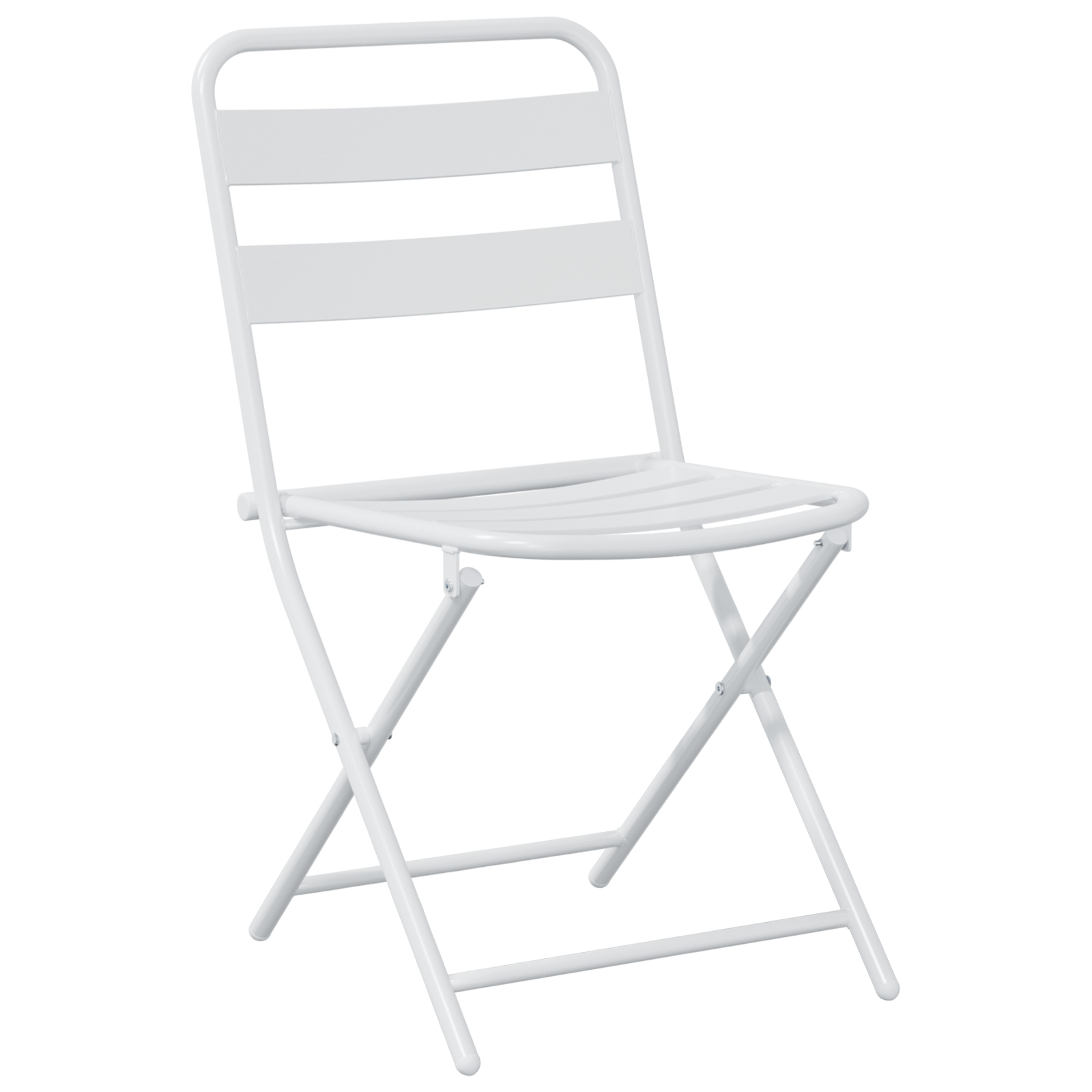 Bistrosett 3 pcs Hvit Stål