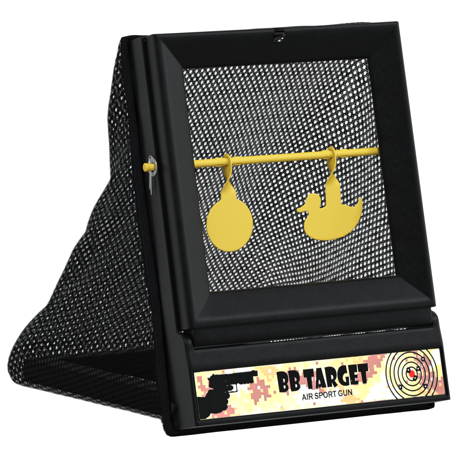 Airsoft Mål Svart 19 x 26 x 25 cm Plast