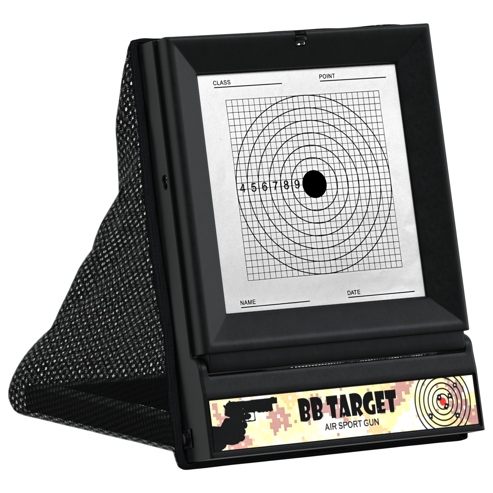 Airsoft Mål Svart 19 x 26 x 25 cm Plast