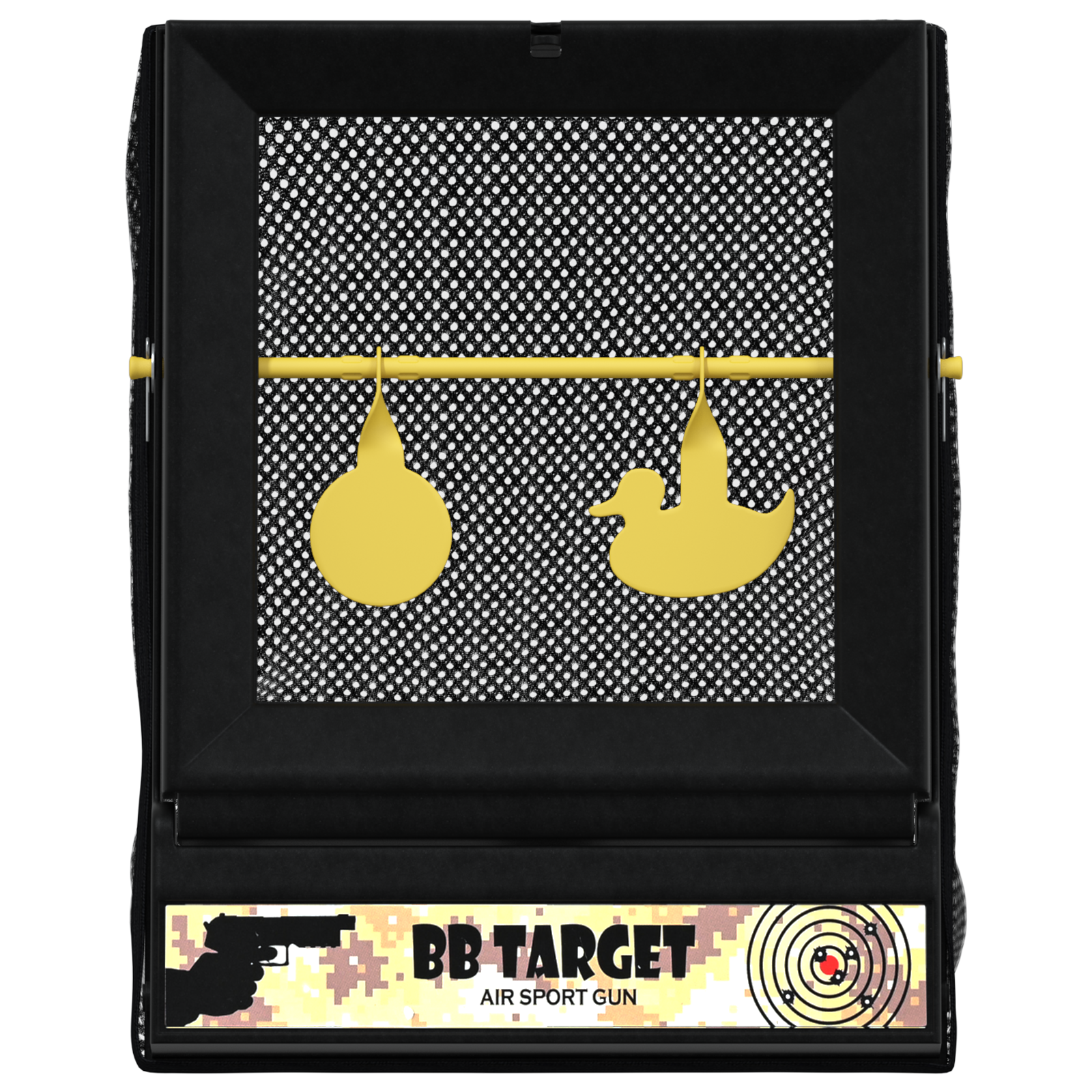 Airsoft Mål Svart 19 x 26 x 25 cm Plast