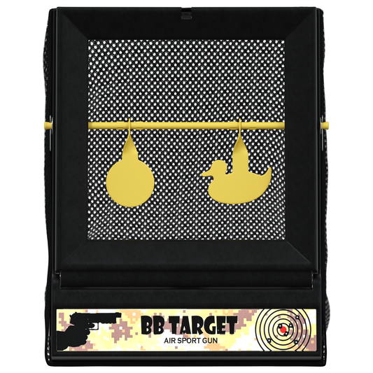 Airsoft Mål Svart 19 x 26 x 25 cm Plast