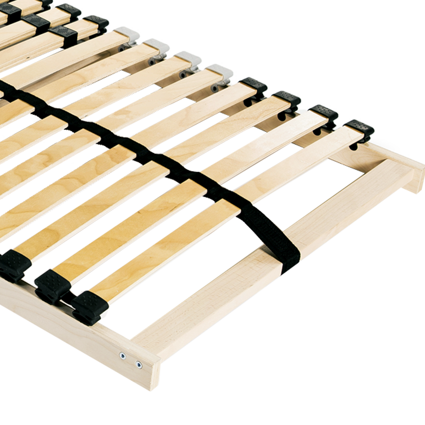 Lamelbunn Brun 90 x 190 cm Massiv bøketre