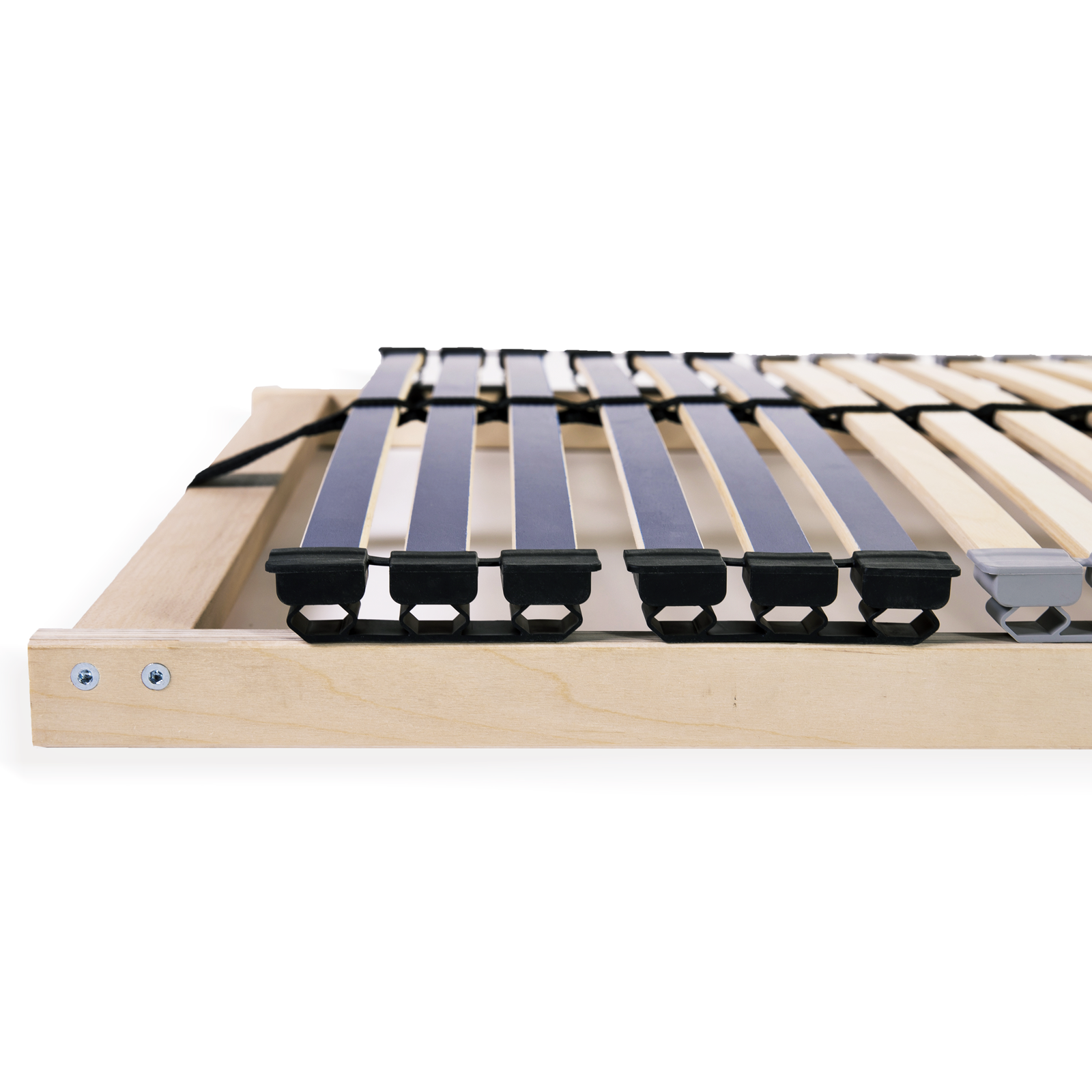 Lamelbunn Brun 140 x 190 cm Massiv bøk