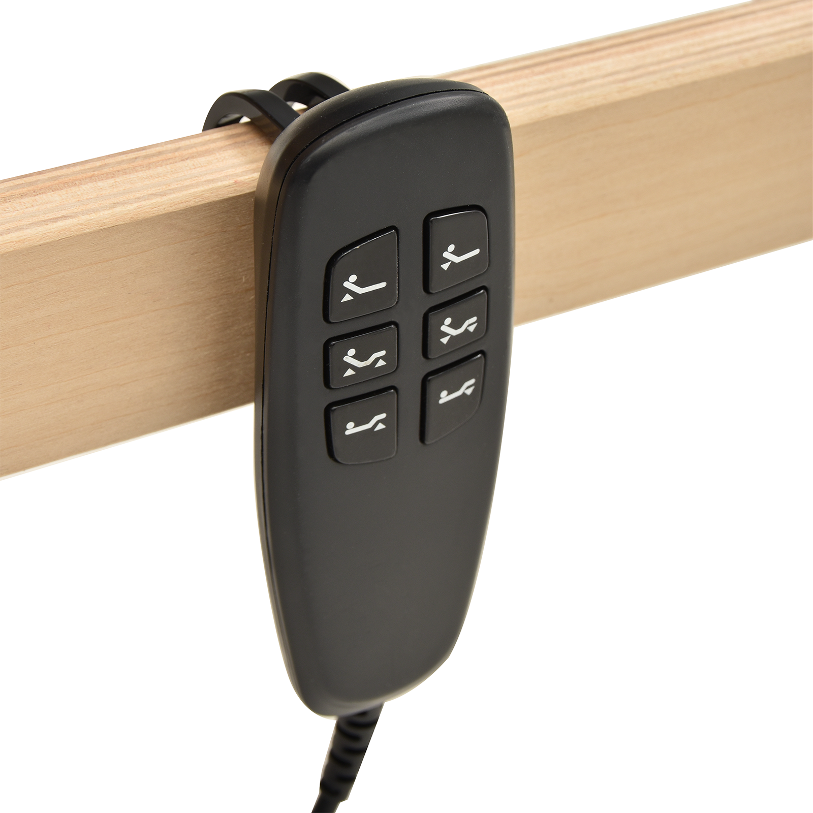 Lamelbunn Brun 80 x 190 cm Massiv bøk