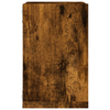 Vegghyller 4 pcs Brun 26 x 15 x 26 cm Konstruert tre