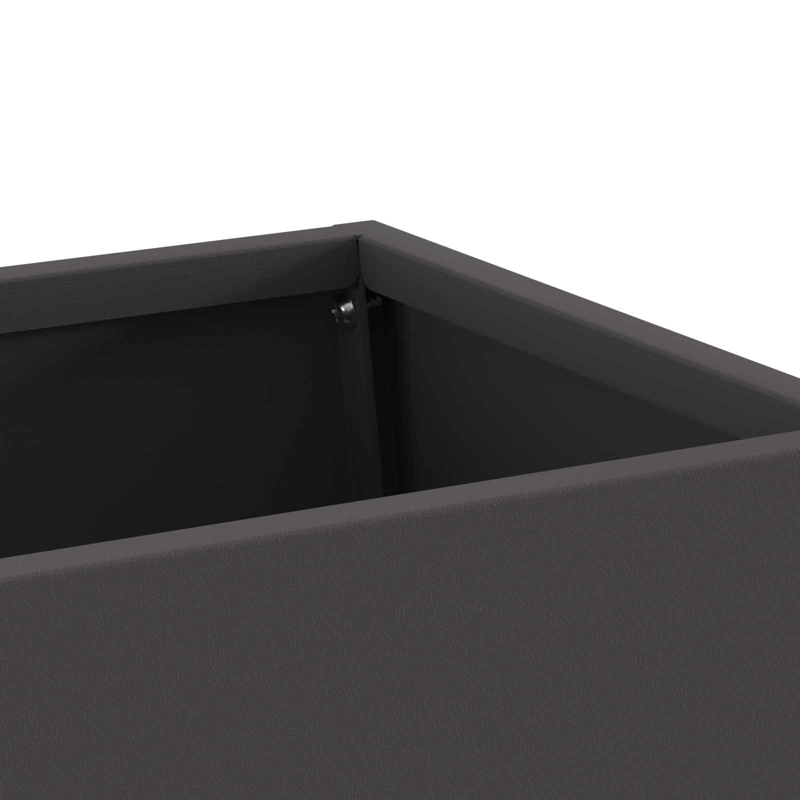 Bålplass Svart 60 x 35 x 100 cm Kaldvalsestål