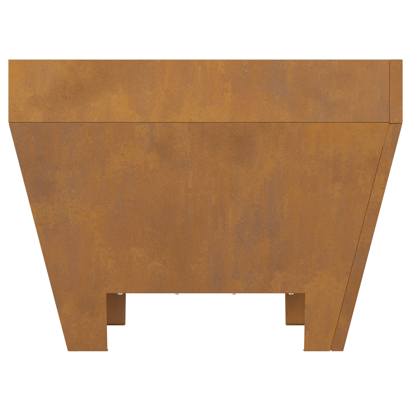 Bålplass Brun 50 x 50 x 38 cm Cortenstål
