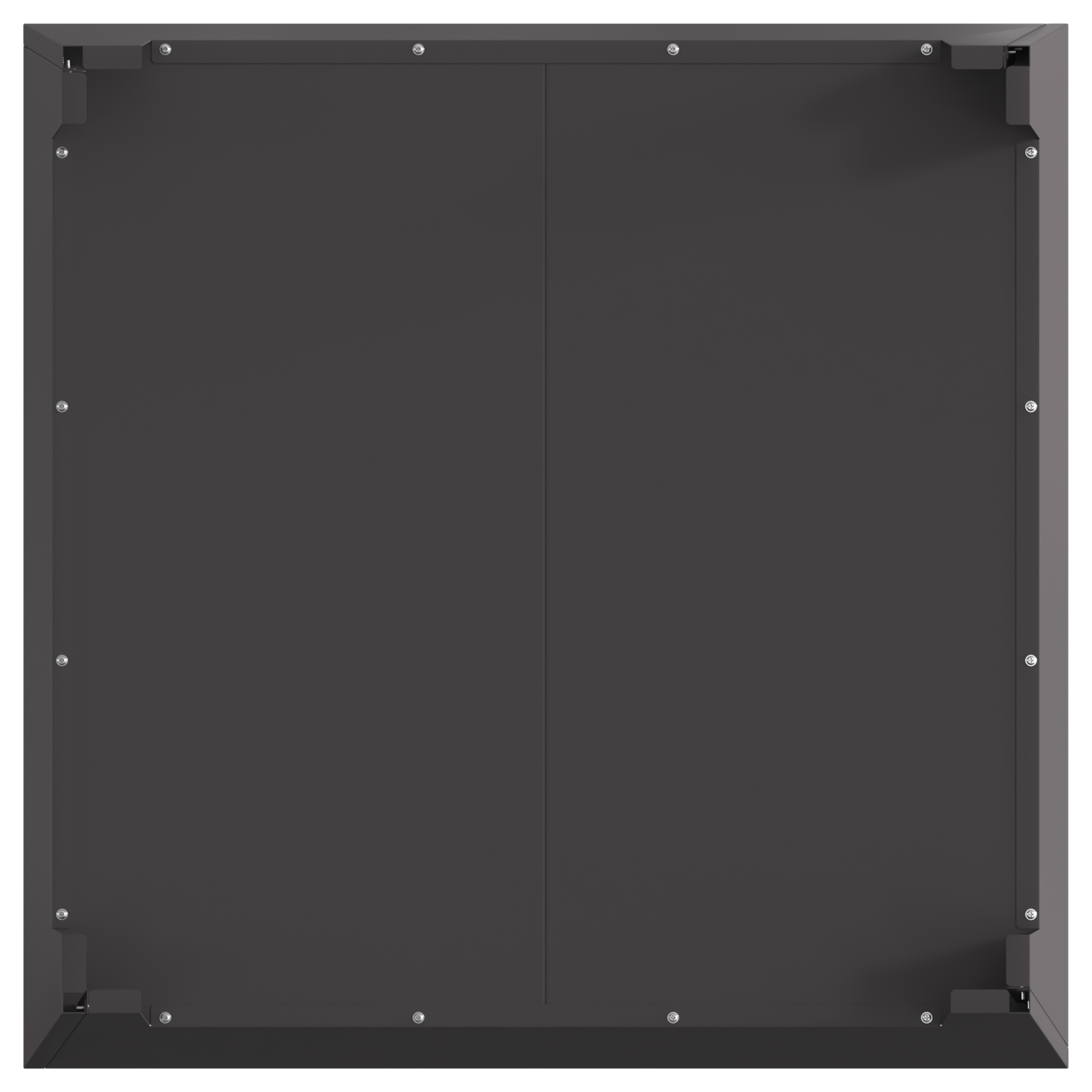 Bålplass Svart 80 x 80 x 43 cm Kaldvalsestål