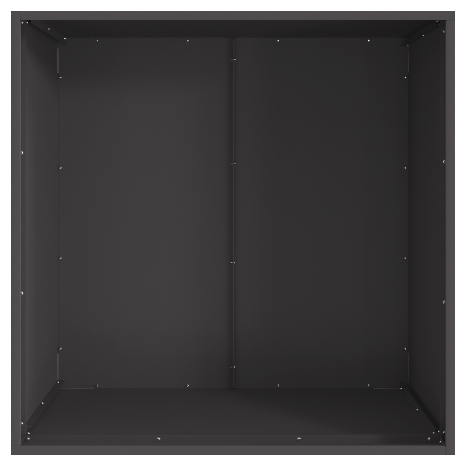 Bålplass Svart 80 x 80 x 43 cm Kaldvalsestål