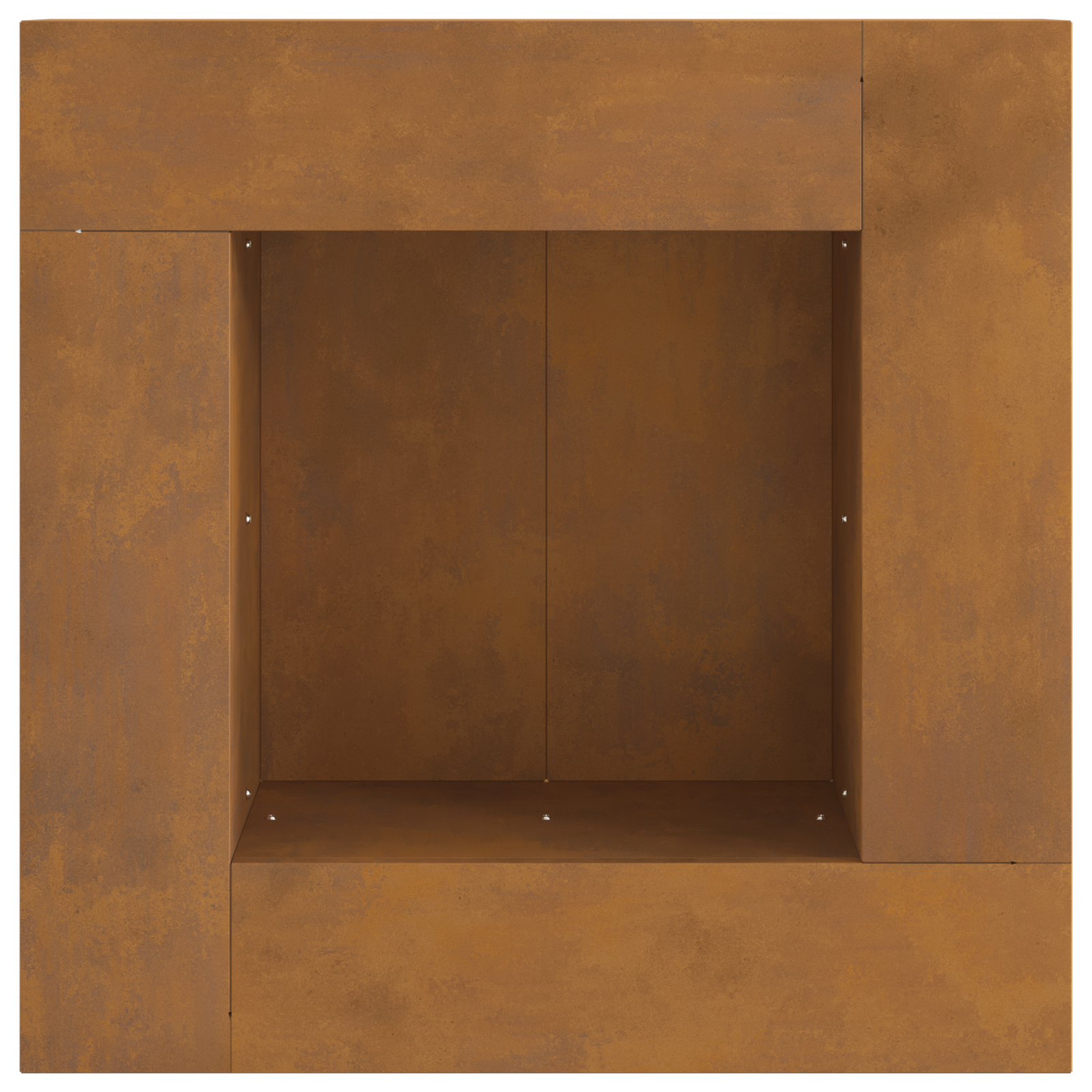 Bålplass Brun 60 x 60 x 30 cm Cortenstål