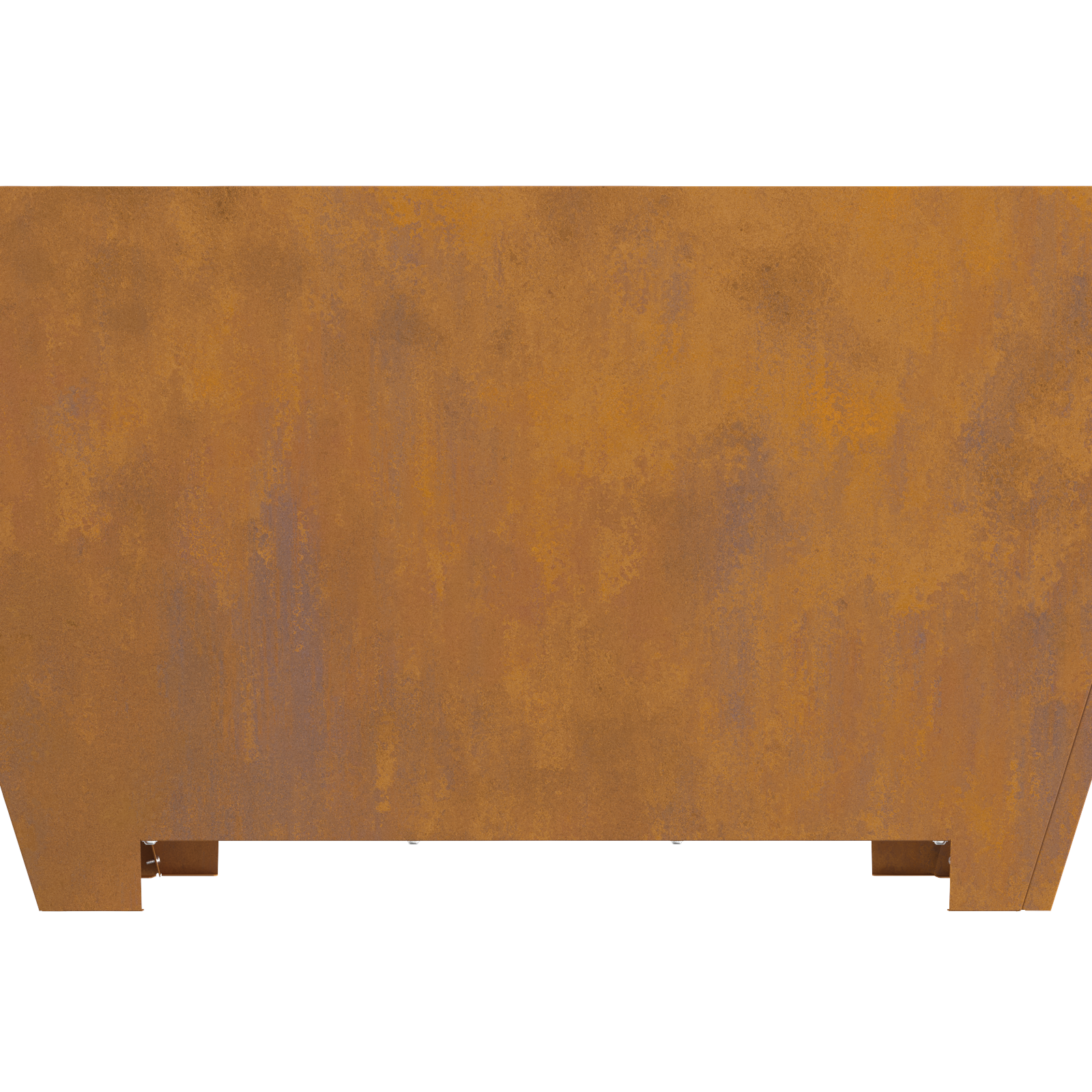 Bålplass Brun 80 x 80 x 40 cm Cortenstål