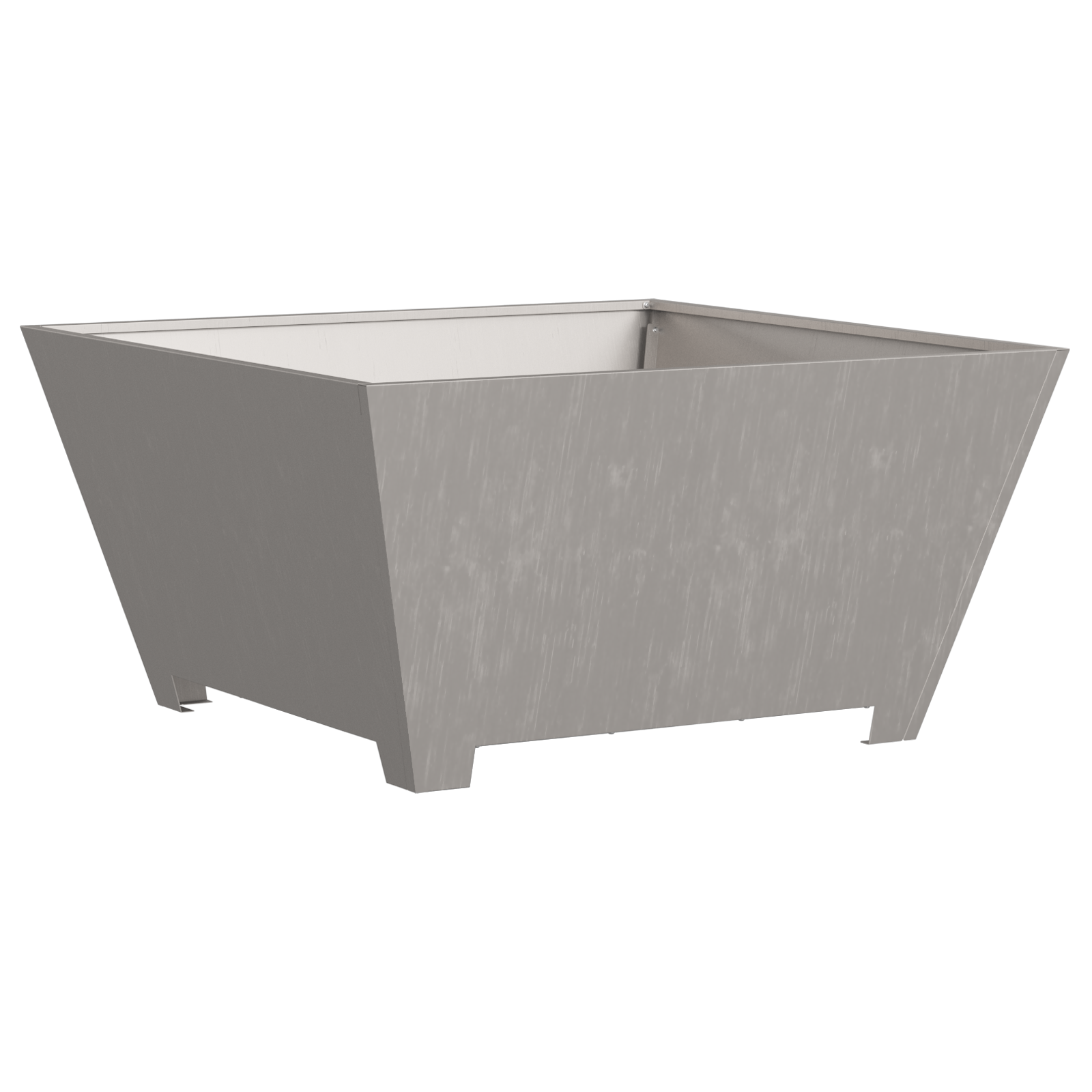 Bålplass Brun 80 x 80 x 40 cm Cortenstål