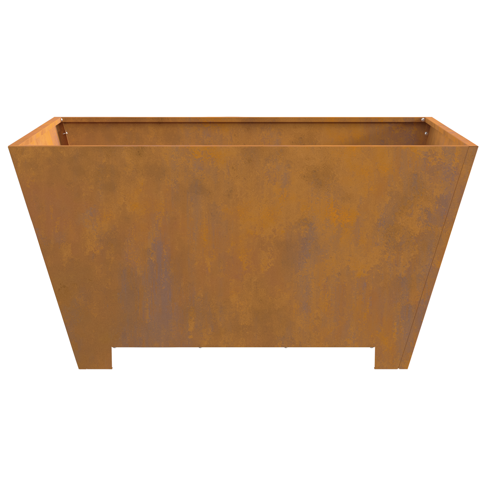 Bålplass Brun 80 x 80 x 40 cm Cortenstål