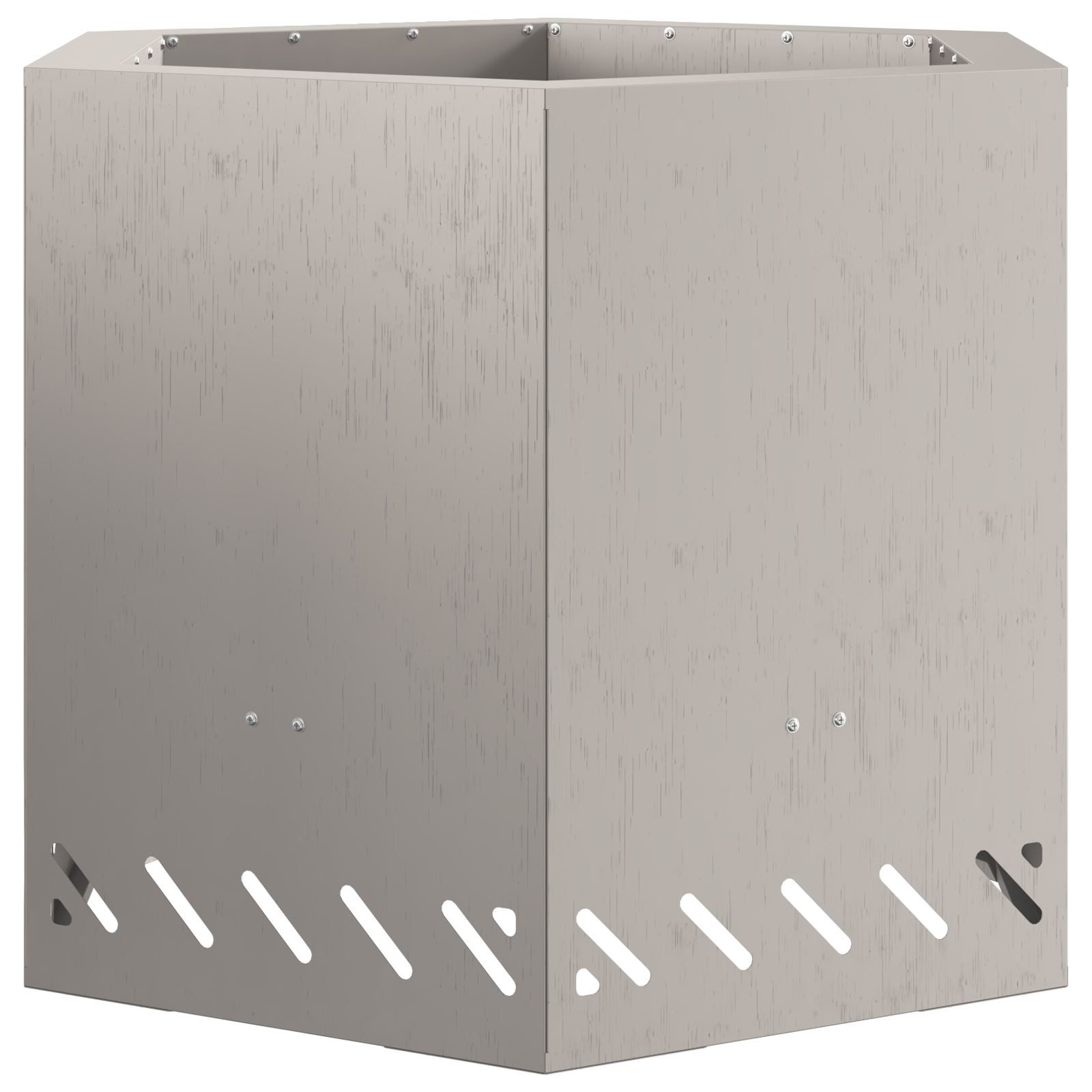 Bålplass Brun 58 x 58 x 51 cm Cortenstål