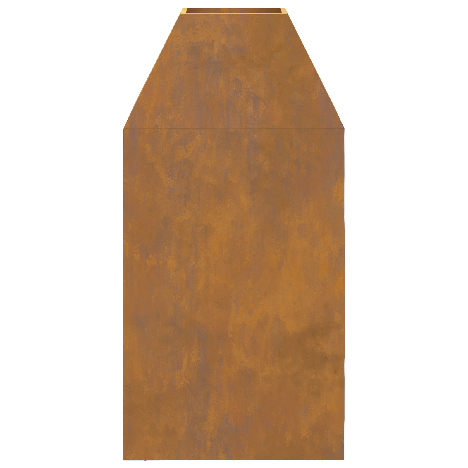 Bålplass Brun 50 x 50 x 100 cm Cortenstål