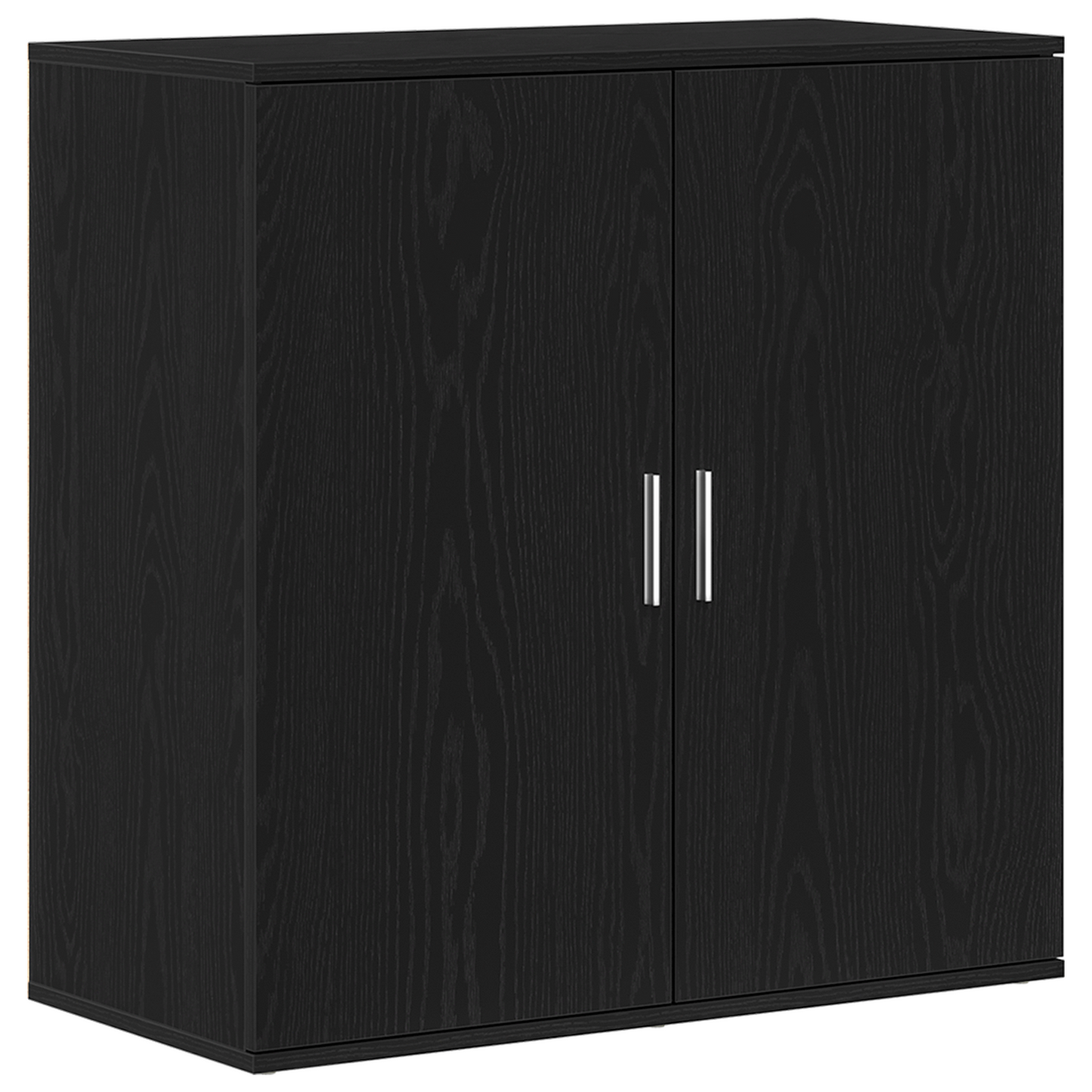 Serviesskap Svart Eik 79 x 38 x 80 cm Konstruert tre