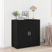 Serviesskap Svart Eik 79 x 38 x 80 cm Konstruert tre