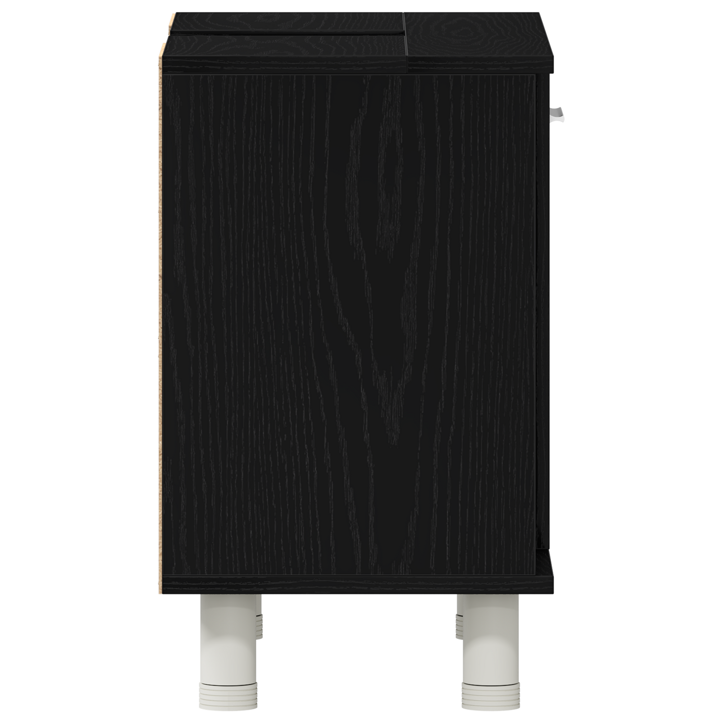 Baderomsskap Svart Eik 60 x 32 x 54 cm Konstruert tre