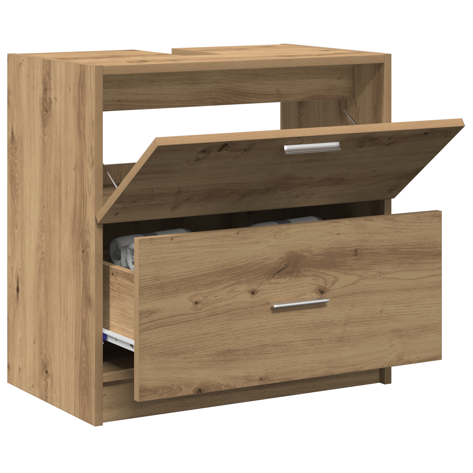 Vaskeskap med skuff Artisan Eik 59 x 37 x 59 cm Konstruert tre