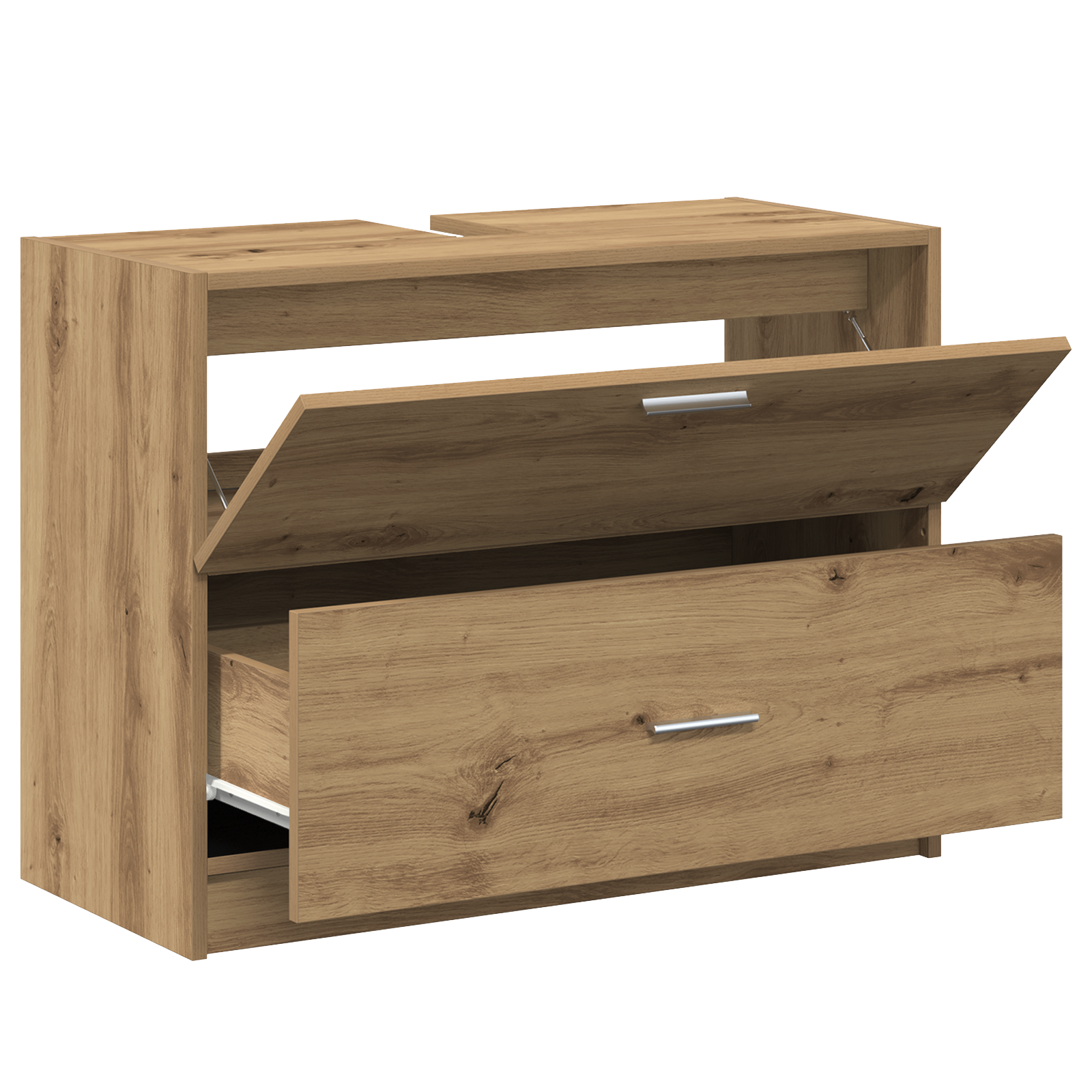 Vaskeskap med skuff Artisan Eik 78 x 37 x 59 cm Konstruert tre
