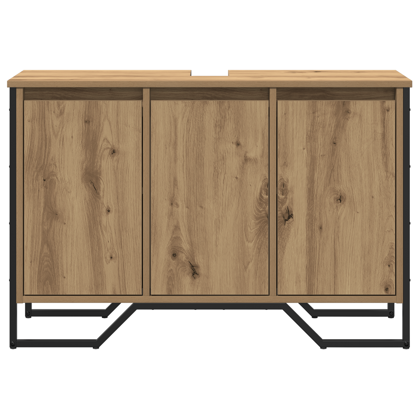 Vaskeskap med dør Artisan Eik 91 x 35 x 60 cm Konstruert tre