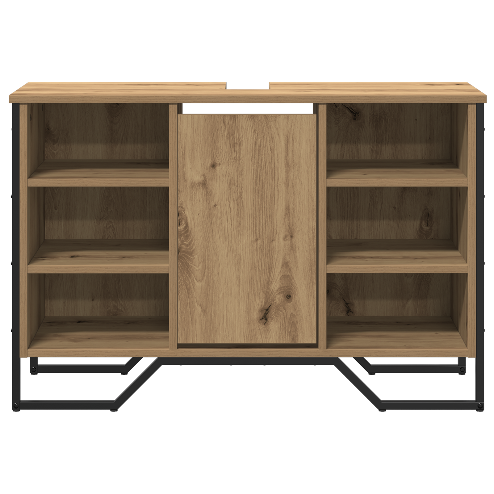 Vaskeskap med dør Artisan Eik 91 x 35 x 60 cm Konstruert tre