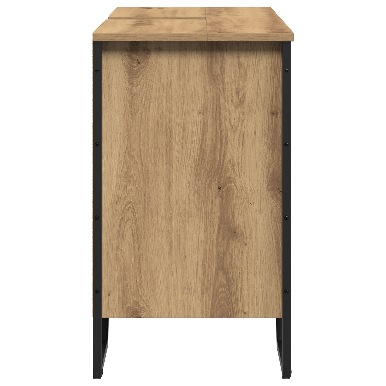 Vaskeskap med dør Artisan Eik 91 x 35 x 60 cm Konstruert tre