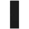 Planteholder Svart Eik 33 x 33 x 100 cm Konstruert tre