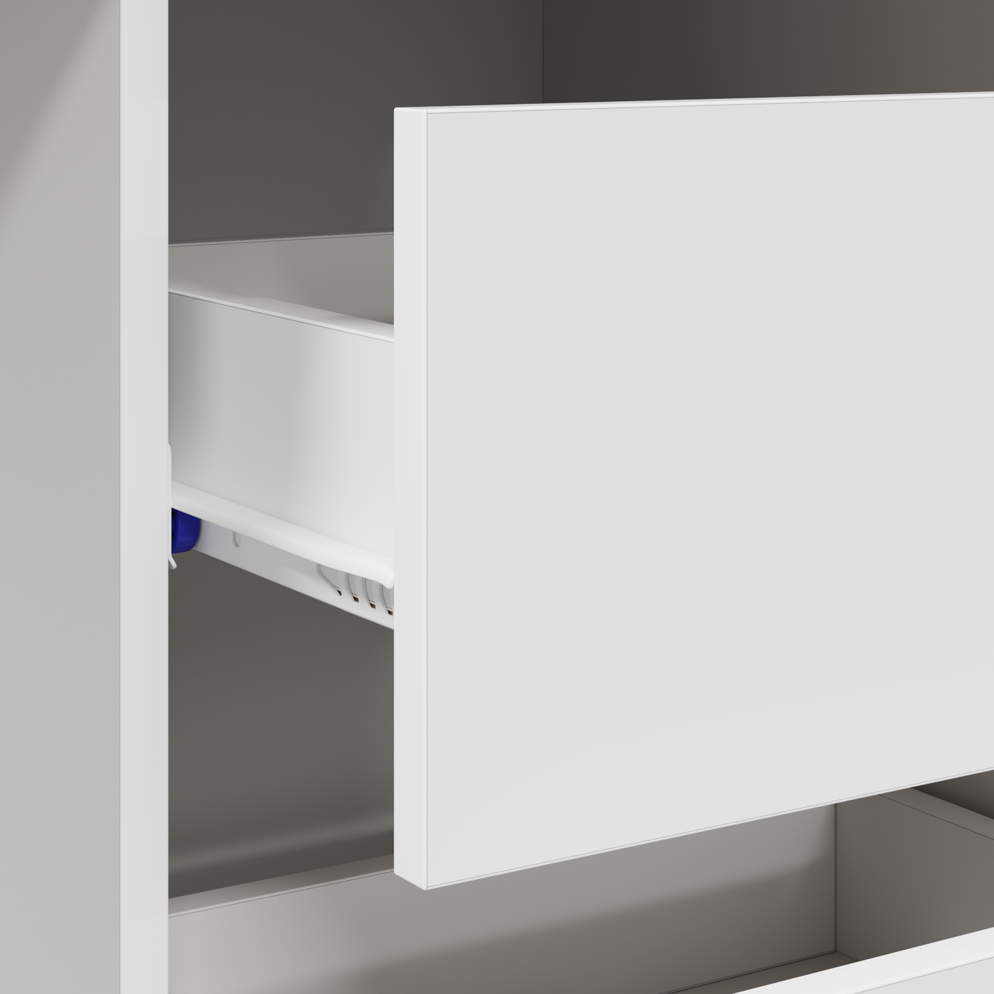 Skrivebord med skuff Hvit 90 x 37,5 x 75 cm Konstruert tre