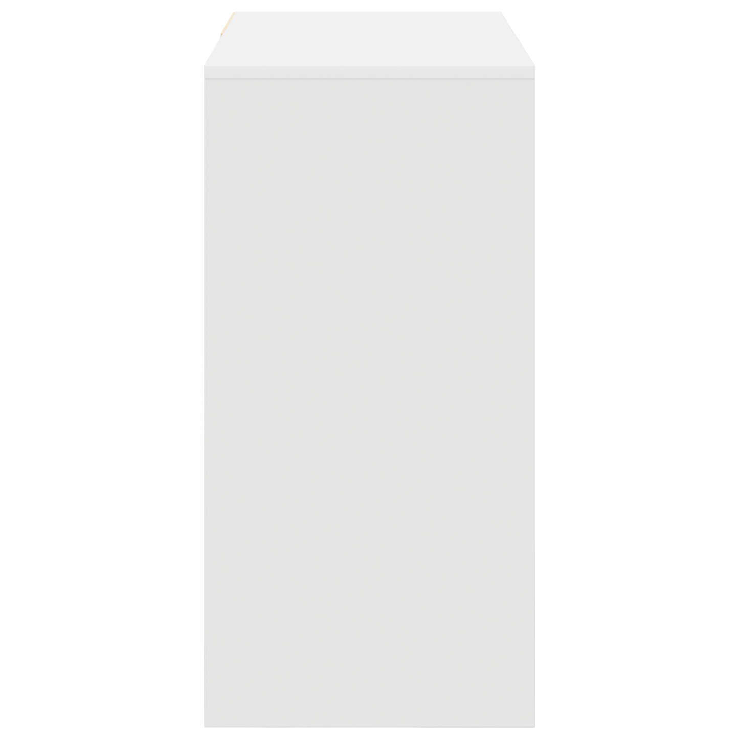 Skrivebord med skuff Hvit 90 x 37,5 x 75 cm Konstruert tre