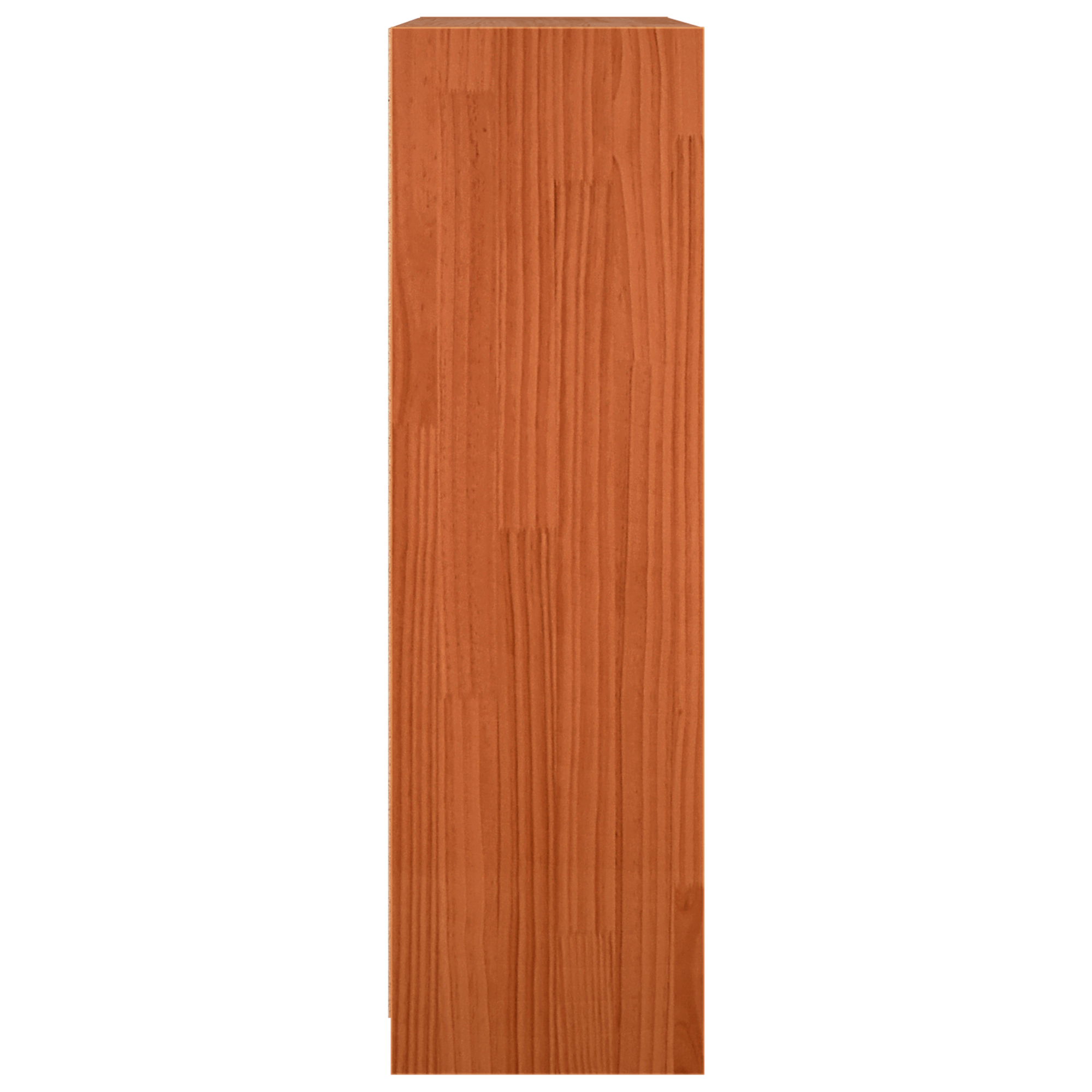 Bokhylle / romdeler Voksbrun 104 x 33 x 110 cm Heltre furu