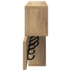 Vegghengt kleshenger med hylle artisan eik 100 x 12 x 43.5 cm