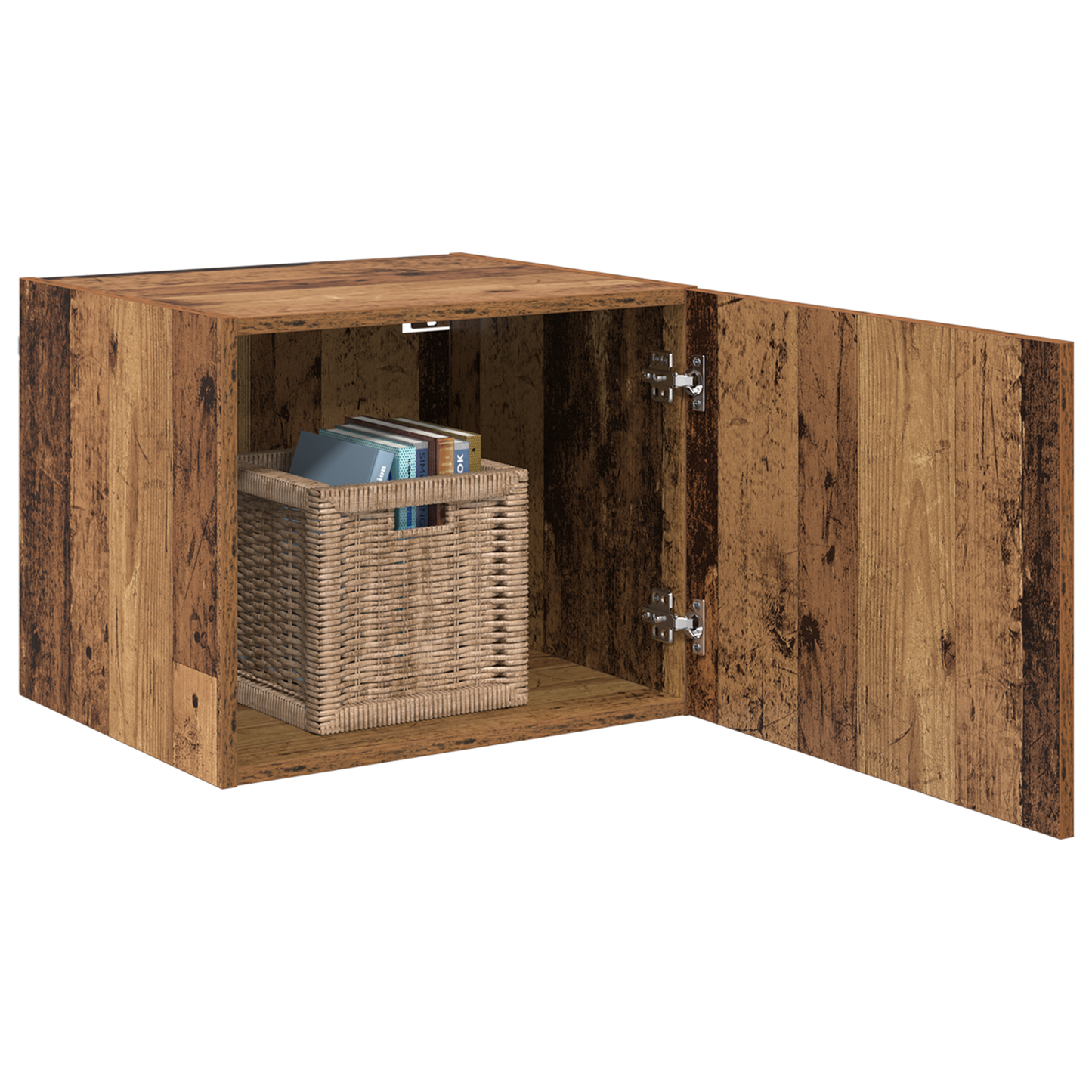 Veggskap Gammelt tre 50 x 42.5 x 40 cm Konstruert tre