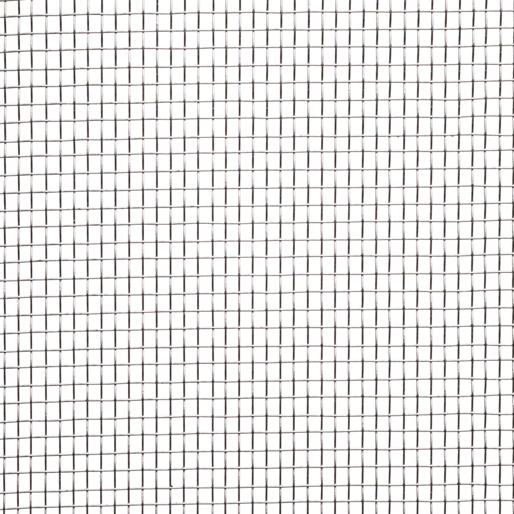 Nature Myggnett 1x2m aluminium grå