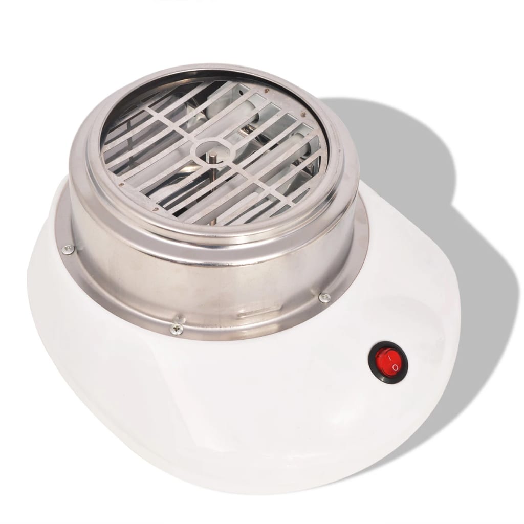 Sukkerspinnmaskin 480 W hvit