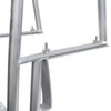 4-stegs brygge-/bassengstige aluminium 167 cm