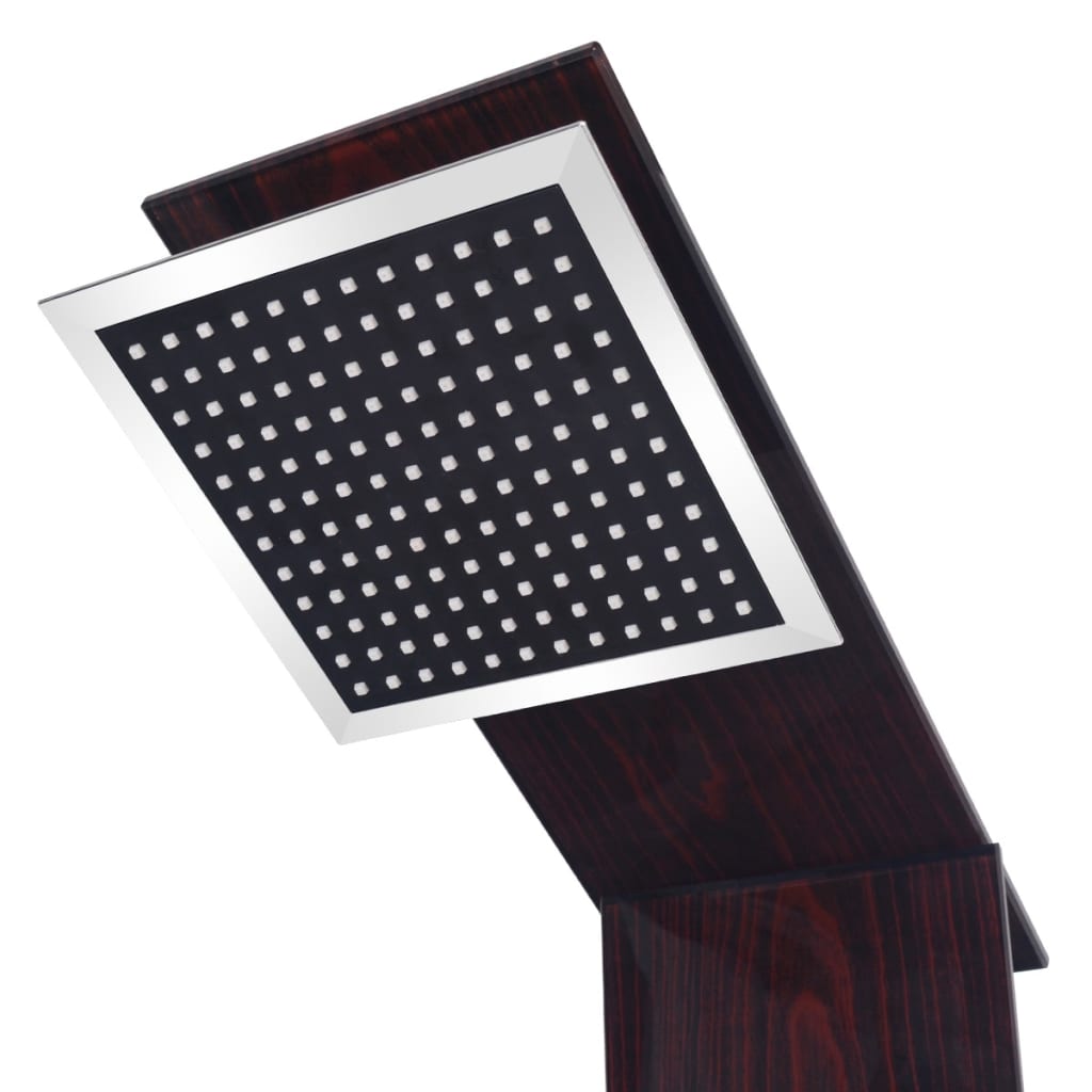 Dusjpanel glass brun