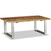 Salongbord gjenvunnet heltre 100x60x38 cm