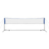 Badmintonnett med fjærballer 500x155 cm