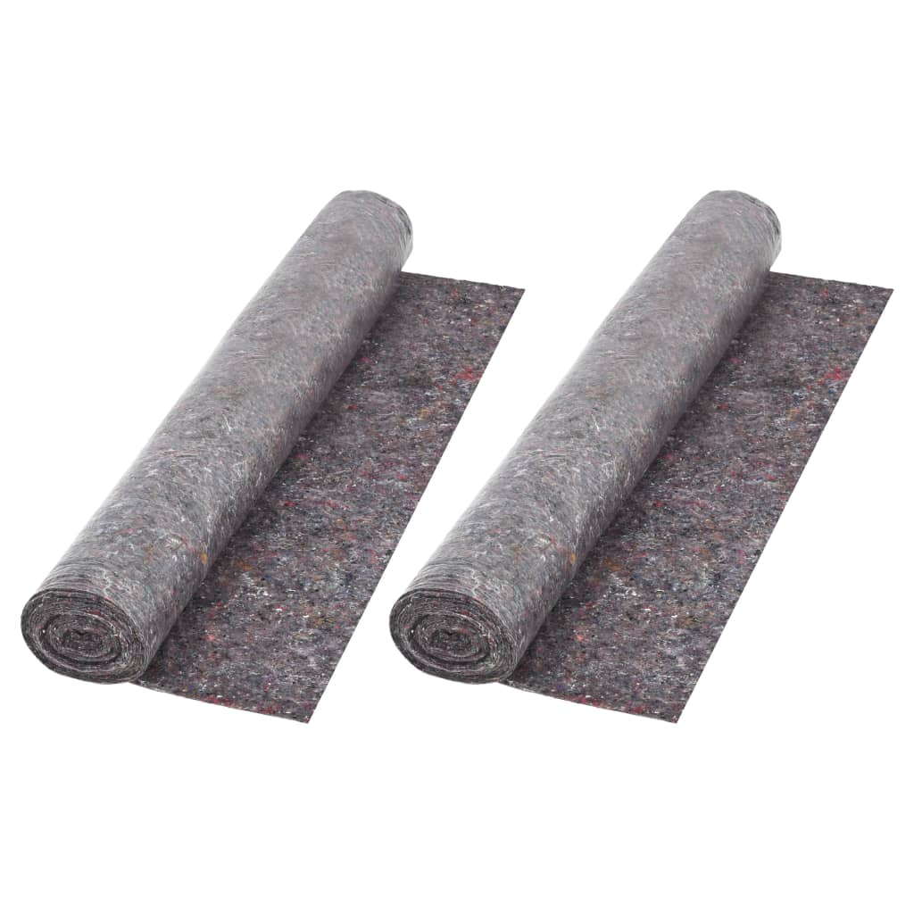 Sklisikker malematte fleece 2 stk 50 m 180 g/m² grå
