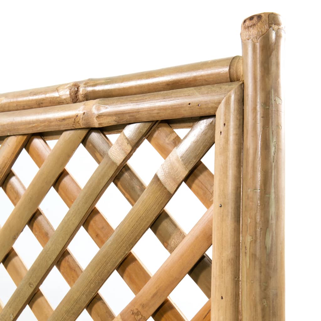 Høybed med espalier bambus 70 cm