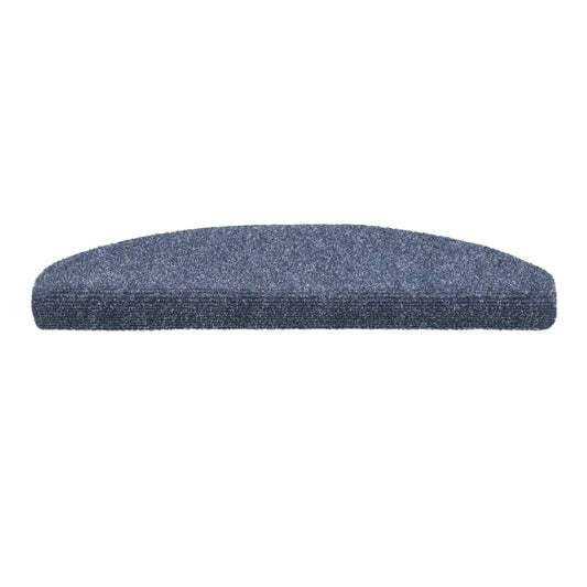 Trappematter selvklebende 15 stk 65x21x4 cm blå halvrund store