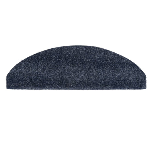 Trappematter selvklebende 15 stk 65x21x4 cm blå halvrund store