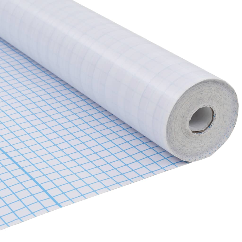 Vindusfilm frostet og stripet mønster 0,9x20 m PVC