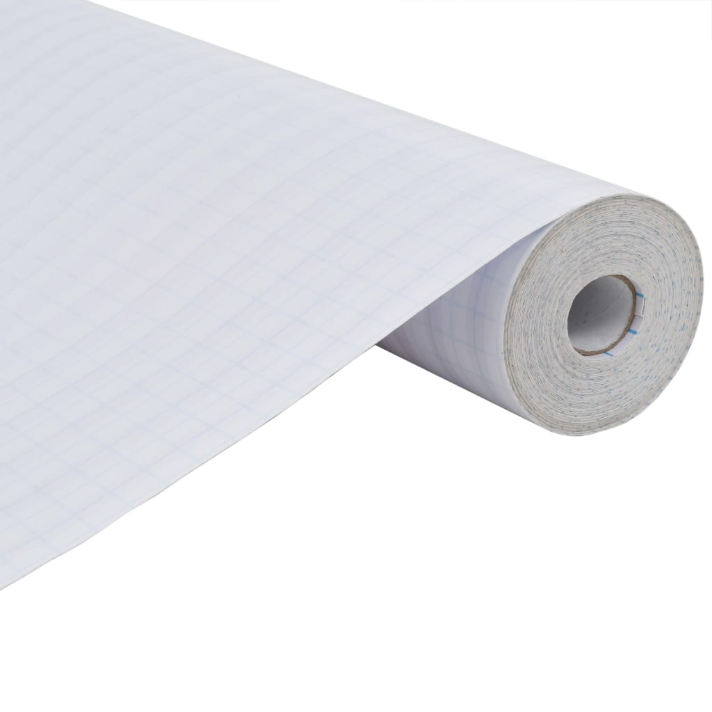 Vindusfilm frostet og stripet mønster 0,9x20 m PVC